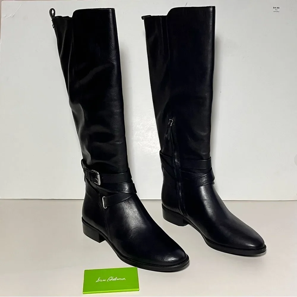Sam Edelman Pansy Leather Knee Boots
